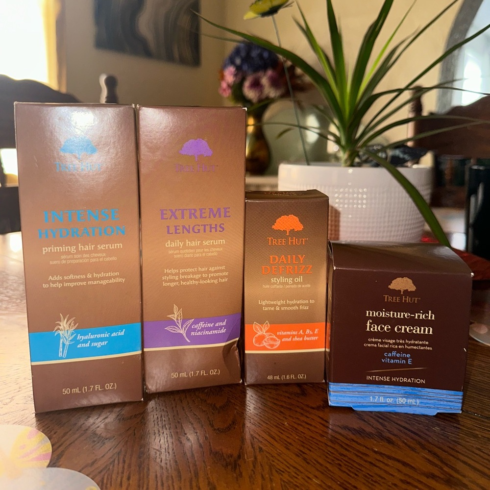 Tree Hut Hair & Face Care Bundle